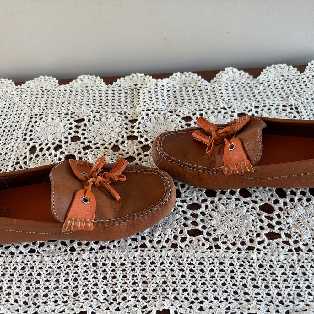 Brooks Brothers Women’s sz 6.5 Leather Tassel Loafers VGC - Picture 5 of 6